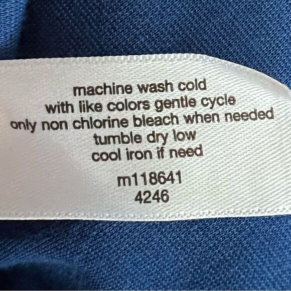 Lane Bryant Cobalt Blue Sheath Dress Size 22 - Picture 6 of 7